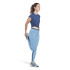 Camiseta de fitness Reebok Workout Ready W Batik Blue