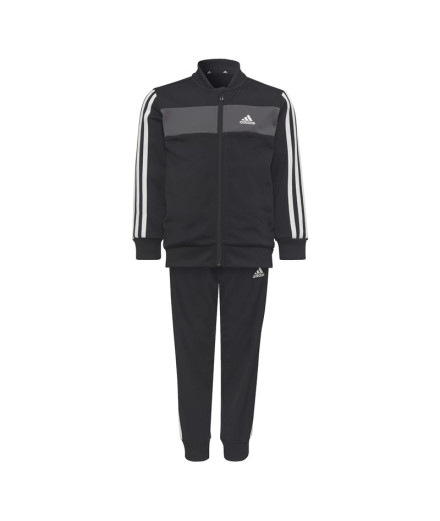Chándal adidas Essentials Shiny 3 Bandas Kids Black