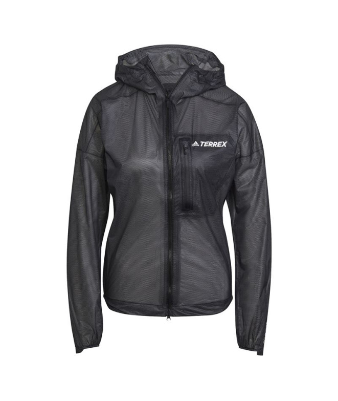 Chaqueta de Trail adidas Agr Rain J Mujer