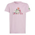Camiseta adidas Aeroready Training Floral-Print Girls Pink