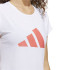 Camiseta de fitness adidas Training 3B W White