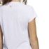 Camiseta de fitness adidas Training 3B W White