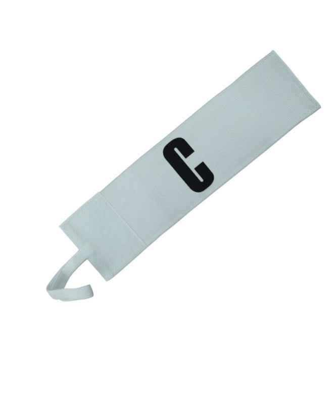 Brazalete de Capitán ajustable Fútbol Zastor White