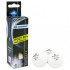 Caja de 3 pelotas Enebe DONIC SCHILDKROT CHAMPION 3*** White