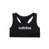 Top sujetador de fitness adidas Sports Single Jersey Fitted Girl Black