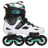 Patines en línea KRF Freeskate Angel 4x80 Blanco/Verde