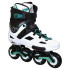 Patines en línea KRF Freeskate Angel 4x80 Blanco/Verde