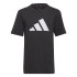Camiseta adidas Future Icons Logo 3 bandas Black