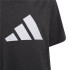 Camiseta adidas Future Icons Logo 3 bandas Black