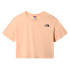 Camiseta The North Face Corta Simple Dome Mujer OR