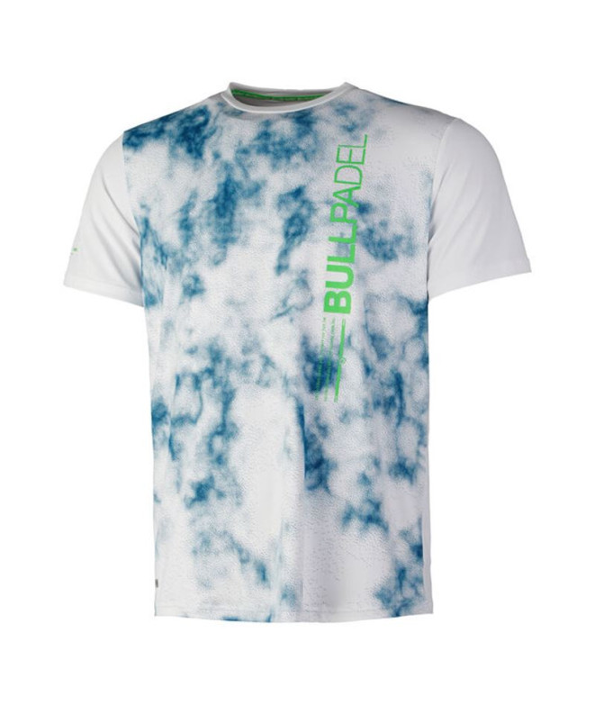 Camiseta Bullpadel Maren Hombre White