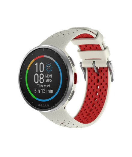 Reloj Polar Pacer Pro White/Red