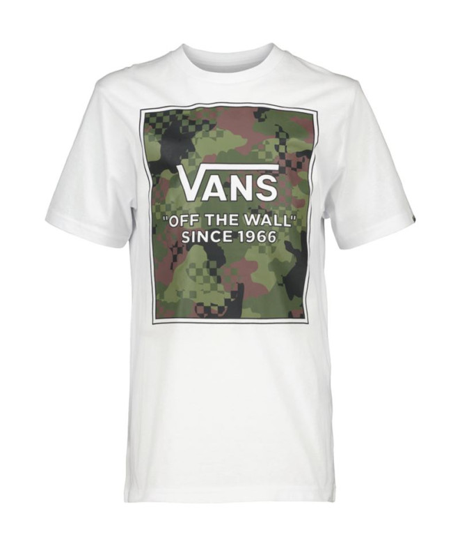 Camiseta Vans Camo Check Niño WH