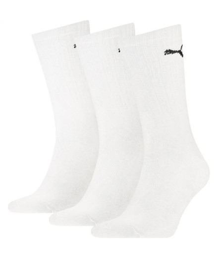 Calcetines Puma Crew x3 White