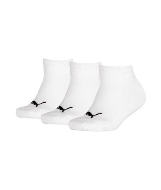 Calcetines Puma Invisible Jr x3 White