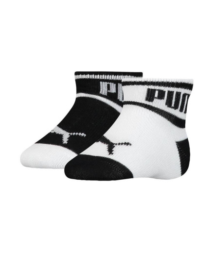 Calcetines Puma Baby Wording x2 Bck/White