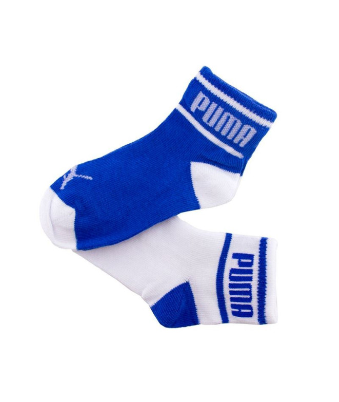 Calcetines Puma Baby Wording x2 Blue