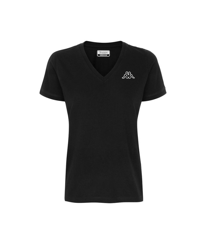 Camiseta Kappa Cabou Mujer BK