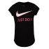 Camiseta Nike Swoosh JDI Niña Pink