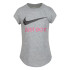 Camiseta Nike Swoosh JDI Niña Grey