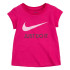 Camiseta Nike Swoosh JDI Niña Fucsia