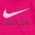 Camiseta Nike Swoosh JDI Niña Fucsia
