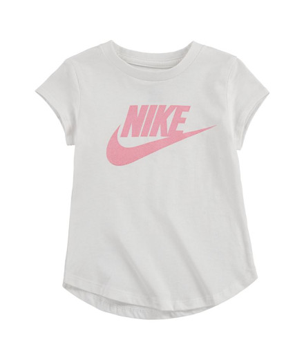 Camiseta Nike Futura SS Niña Blanco