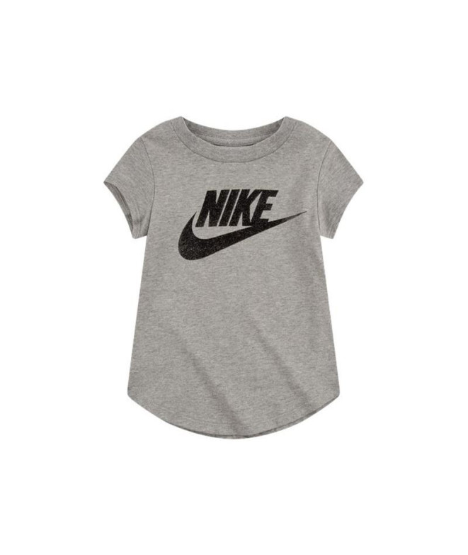 Camiseta Nike Futura SS Niña Gris