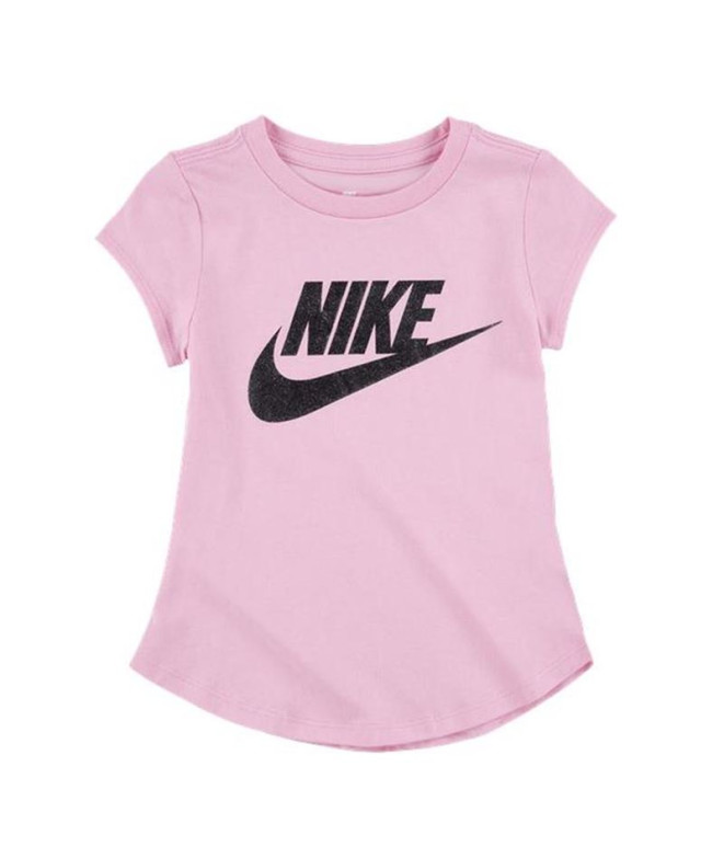 Camiseta Nike Futura SS Niña Rosa