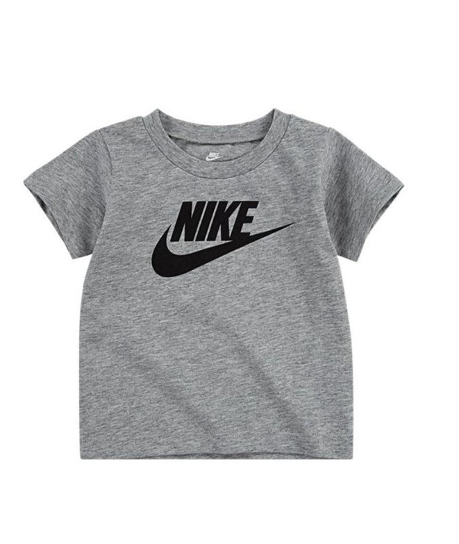 Camiseta Nike Futura SS Niña Gris