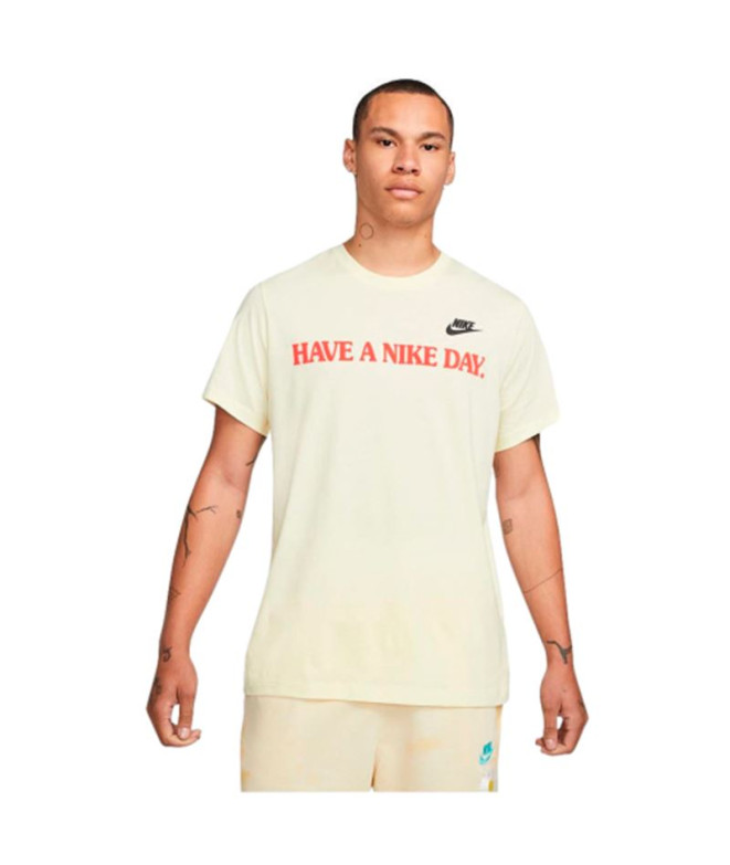 Camiseta Nike Have A Nice Day Hombre Beige