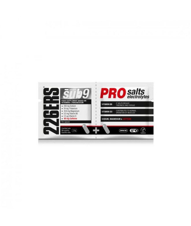 Cápsulas 226ERS SUB9 Pro Salts Electrolytes Duplo