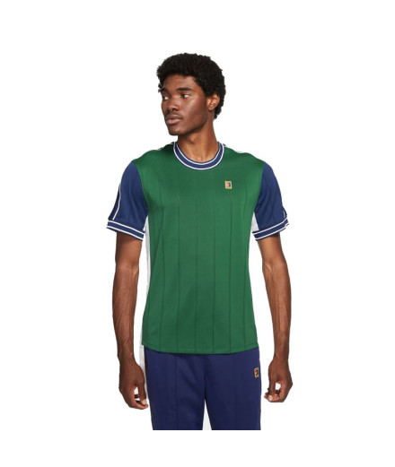 Camiseta de tenis Nike Court Dri-Fit Slam Hombre Verde