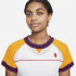 Camiseta de tenis Nike Court Dri-Fit Slam Mujer Blanco