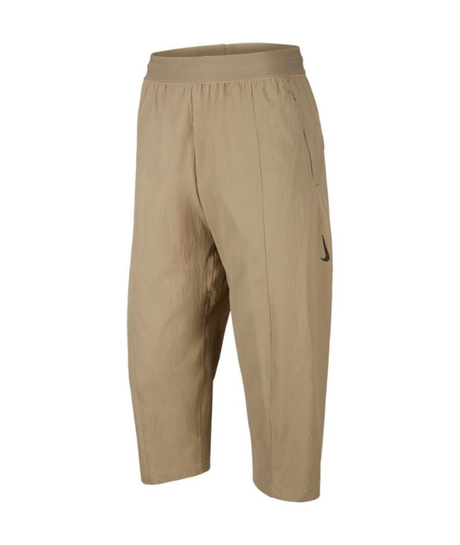 Pantalones de Yoga Nike Dri-Fit Hombre Marrón