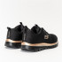 Zapatillas Skechers Graceful-Get Connect Mujer Black Mesh/Rose Gold Trim
