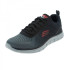 Zapatillas Skechers Track-Ripkent Hombre Black Mesh/Charcoal Trim