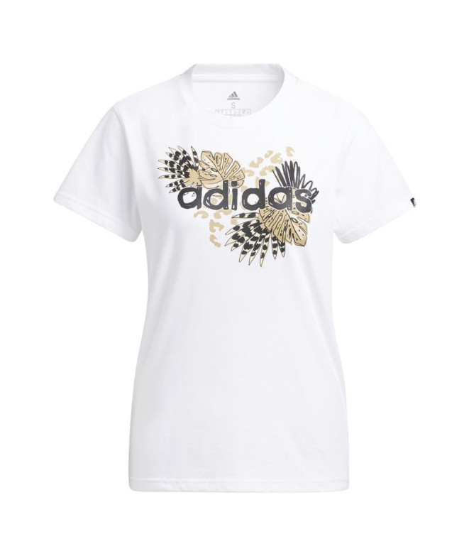 Camiseta adidas Farm Print Graphic Mujer WH