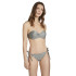 Bikini Ysabel Mora Bandeau Animal Print Push-Up Copa B