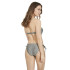 Bikini Ysabel Mora Bandeau Animal Print Push-Up Copa B