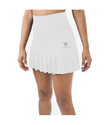Falda de pádel Cartri Cleo Blanco