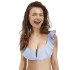 Top bikini Ysabel Mora Volante Copa C Azul