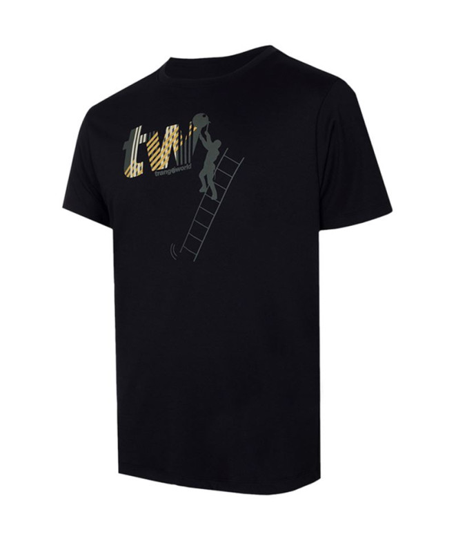 Camiseta de montaña Trangoworld Konak Hombre BK