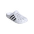 Zueco adidas Adilette White/Black