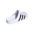 Zueco adidas Adilette White/Black