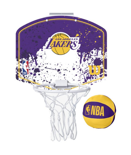 Mini canasta de baloncesto Wilson NBA Team Los Angeles...