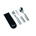 Set de Cubiertos Laken 3 Piezas + Funda