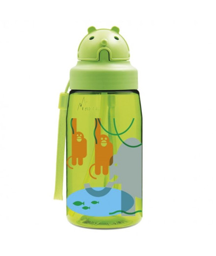 Botella Tritan Laken 0,45L Tapón OBY Jungle