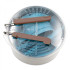 Bateria Laken Acero Inox.