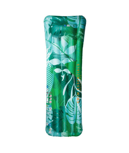 Colchoneta Swim Essentials Luxury Green Tropical Leaves...
